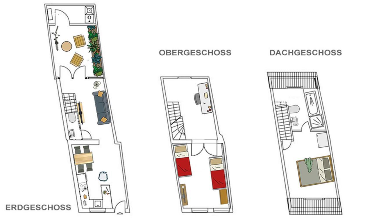 Altstadthaus Schlägertwiete Nr.3 Lüneburg Exterior foto
